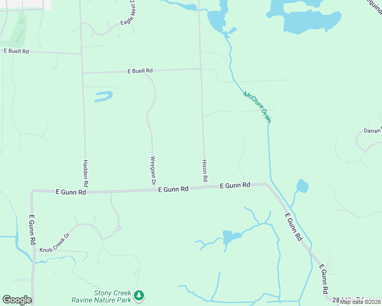 map of restaurants, bars, coffee shops, grocery stores, and more near 3440 Hixon Road in Rochester