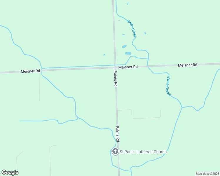 map of restaurants, bars, coffee shops, grocery stores, and more near 5082 Palms Road in Casco