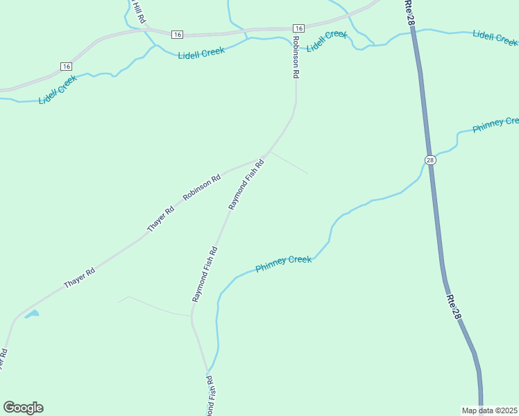 map of restaurants, bars, coffee shops, grocery stores, and more near 424 Raymond Fish Road in Hartwick