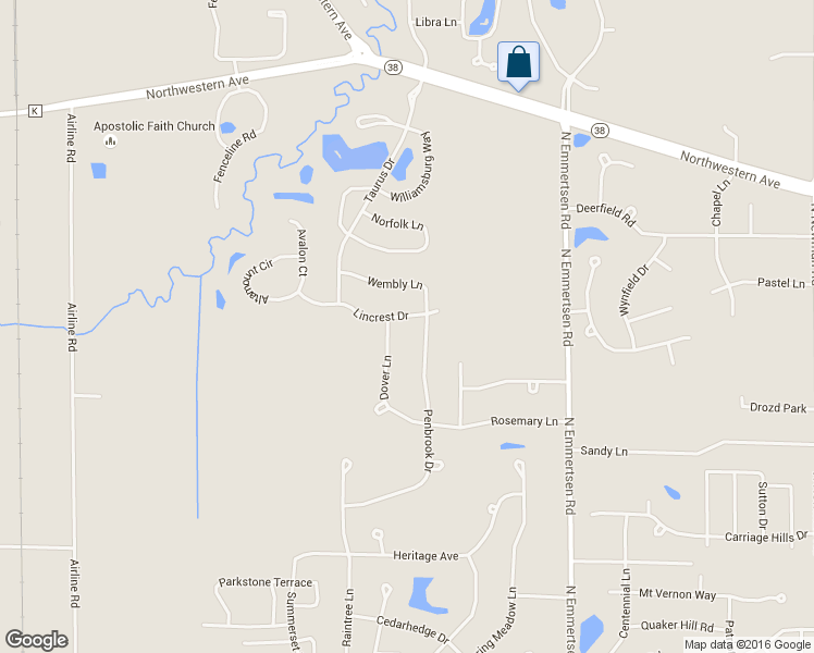 map of restaurants, bars, coffee shops, grocery stores, and more near 6417 Lincrest Drive in Mount Pleasant