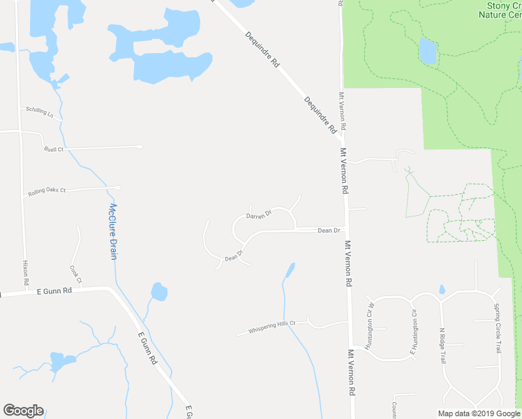 map of restaurants, bars, coffee shops, grocery stores, and more near 2425 Darren Drive in Washington