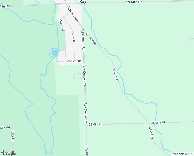map of restaurants, bars, coffee shops, grocery stores, and more near 61861 Indian Trail in Ray