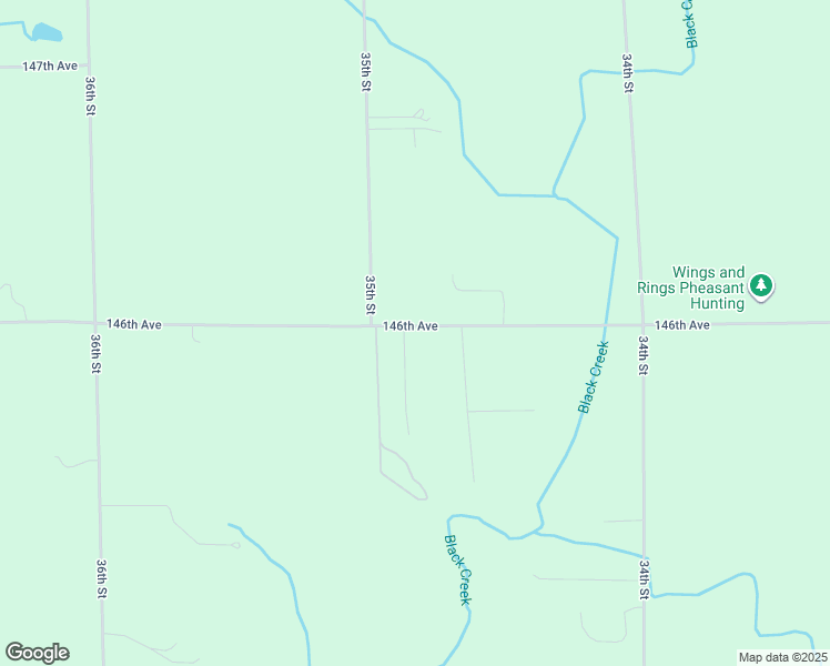map of restaurants, bars, coffee shops, grocery stores, and more near 3484 146th Avenue in Zeeland
