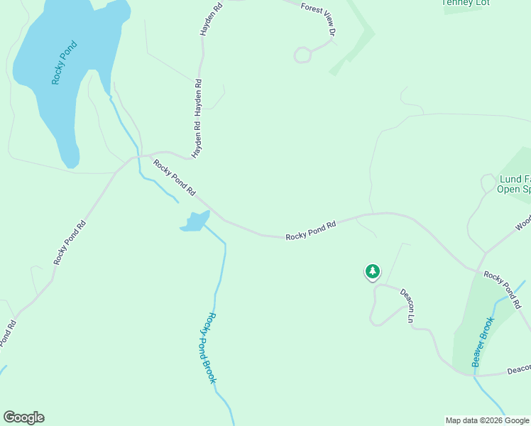map of restaurants, bars, coffee shops, grocery stores, and more near 147 Rocky Pond Road in Hollis