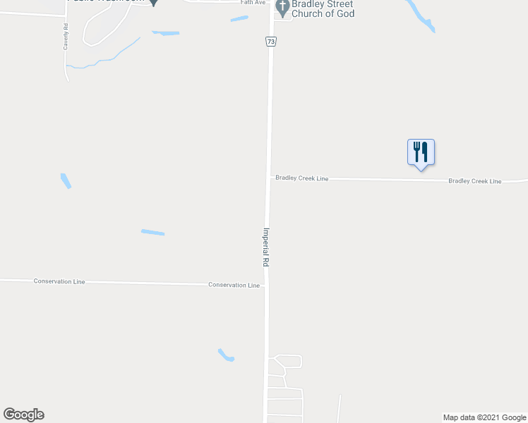 map of restaurants, bars, coffee shops, grocery stores, and more near 8483 Imperial Road in Aylmer