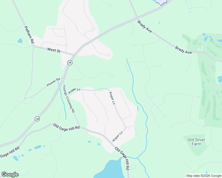 map of restaurants, bars, coffee shops, grocery stores, and more near 18 Koper Lane in Pelham