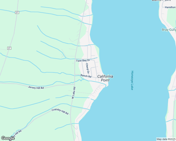 map of restaurants, bars, coffee shops, grocery stores, and more near 57 Cheryl Drive in Canadice