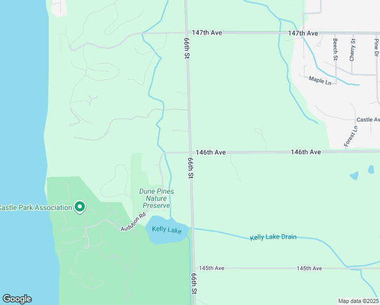 map of restaurants, bars, coffee shops, grocery stores, and more near 4604 66th Street in Holland