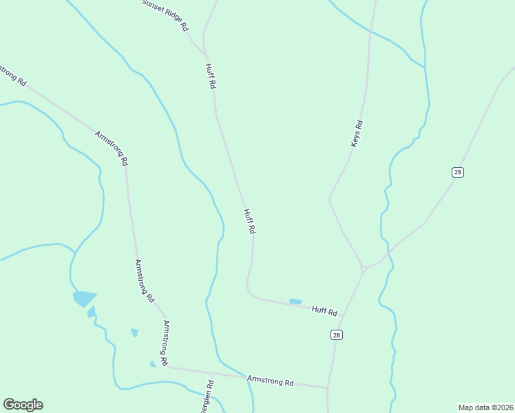 map of restaurants, bars, coffee shops, grocery stores, and more near 138 Huff Road in Cooperstown