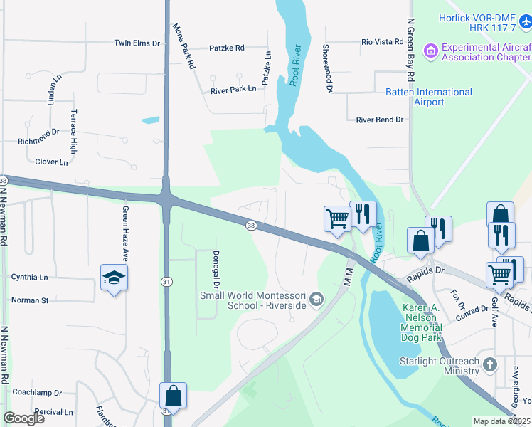 map of restaurants, bars, coffee shops, grocery stores, and more near 2828 Crossridge Drive in Mount Pleasant