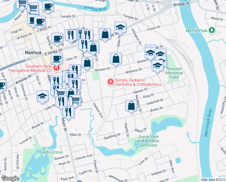 72 Allds Street, Nashua NH Walk Score