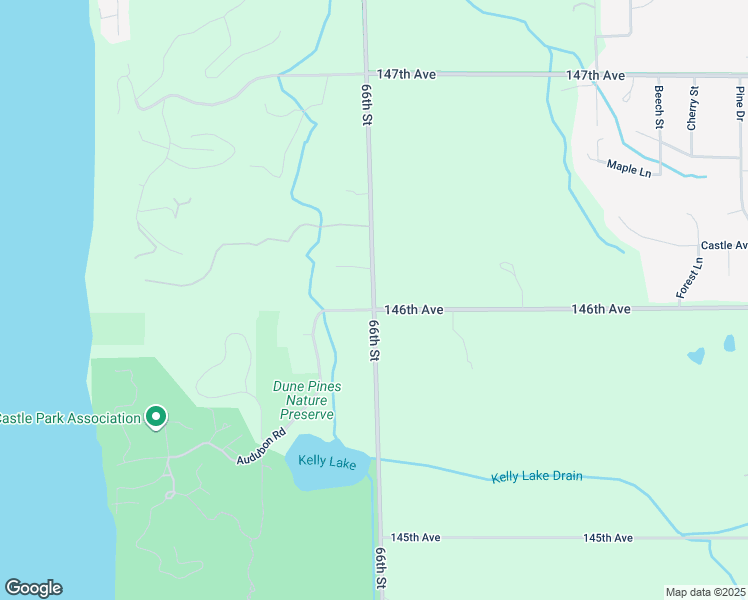 map of restaurants, bars, coffee shops, grocery stores, and more near 4604 66th Street in Holland