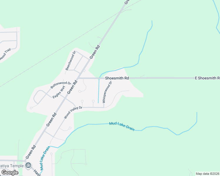 map of restaurants, bars, coffee shops, grocery stores, and more near 5778 Whisperwood Drive in Meridian charter Township