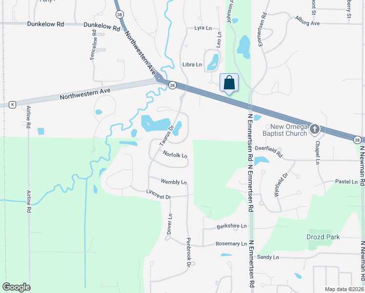 map of restaurants, bars, coffee shops, grocery stores, and more near 6427 Norfolk Lane in Mount Pleasant