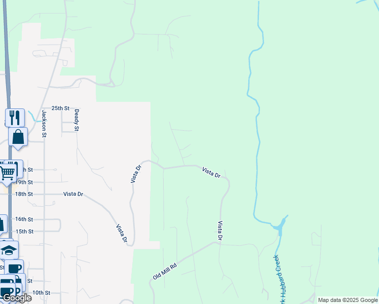 map of restaurants, bars, coffee shops, grocery stores, and more near 42219 Cedar Hollow Drive in Port Orford