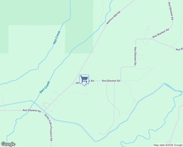 map of restaurants, bars, coffee shops, grocery stores, and more near 441 Red Blanket Road in Prospect