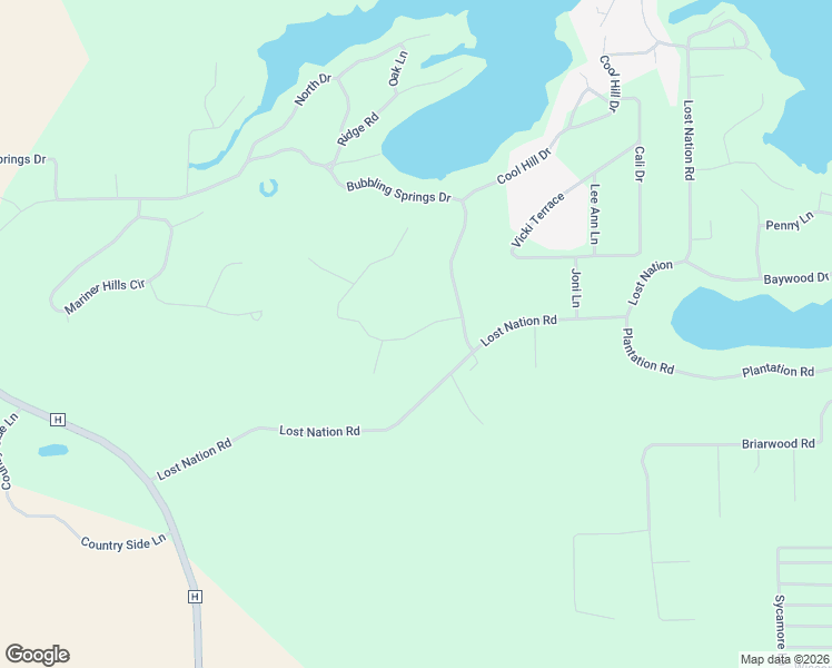 map of restaurants, bars, coffee shops, grocery stores, and more near 5715 Nine Indian Trail in Elkhorn