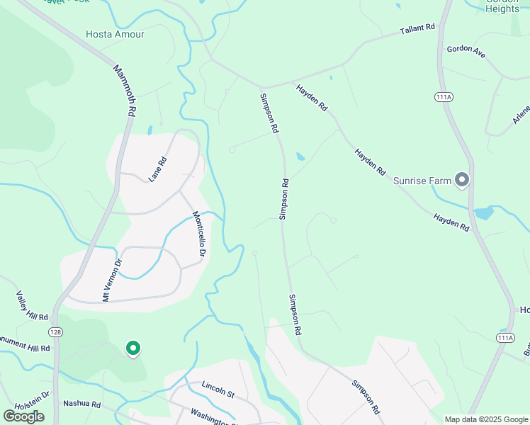 map of restaurants, bars, coffee shops, grocery stores, and more near 4 River Bend Lane in Pelham