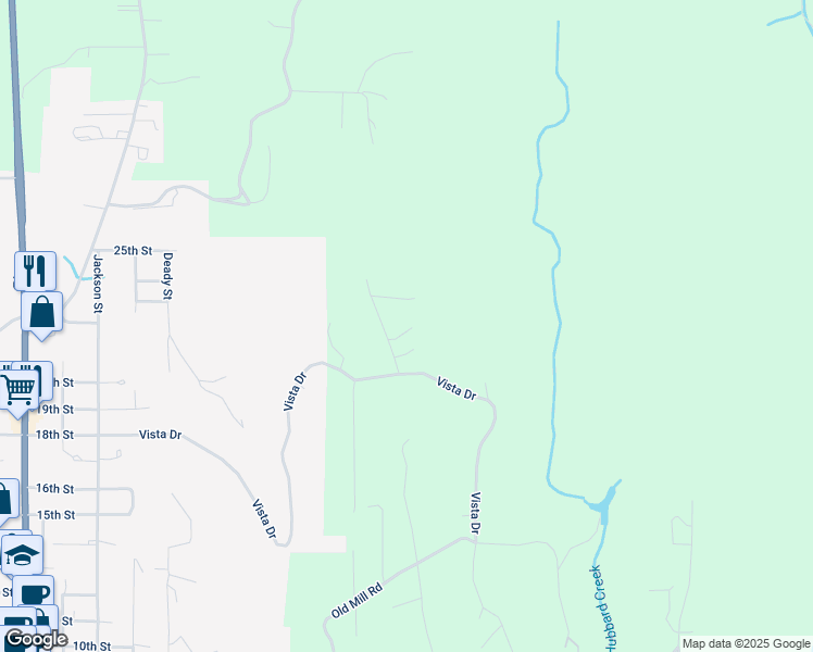 map of restaurants, bars, coffee shops, grocery stores, and more near 42219 Cedar Hollow Drive in Port Orford