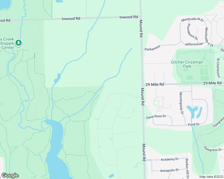 map of restaurants, bars, coffee shops, grocery stores, and more near 61940 Cotswold Drive in Washington