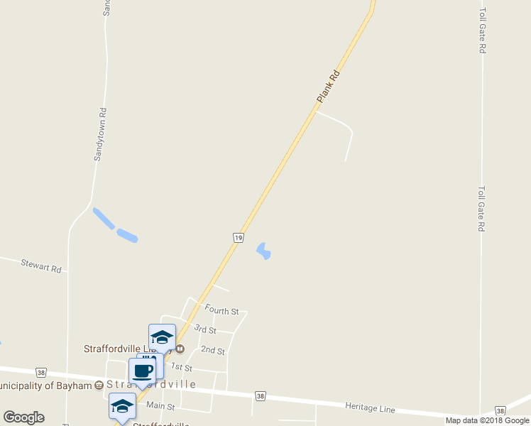 map of restaurants, bars, coffee shops, grocery stores, and more near 9680 Plank Road in Eden