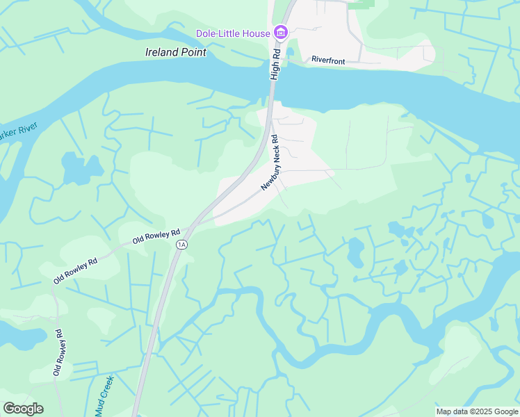 map of restaurants, bars, coffee shops, grocery stores, and more near 37 Newbury Neck Road in Newbury