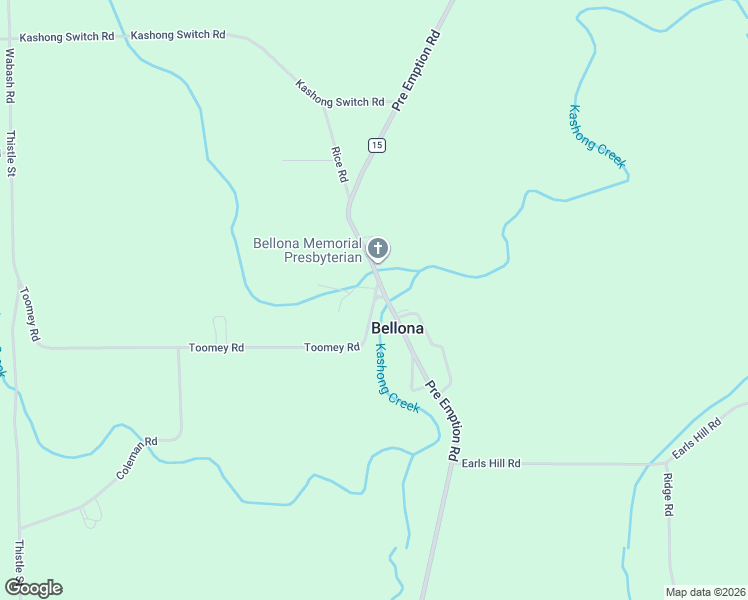 map of restaurants, bars, coffee shops, grocery stores, and more near 1668 Toomey Road in Bellona