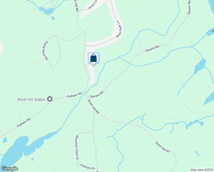 map of restaurants, bars, coffee shops, grocery stores, and more near 11 Speare Road in Hudson