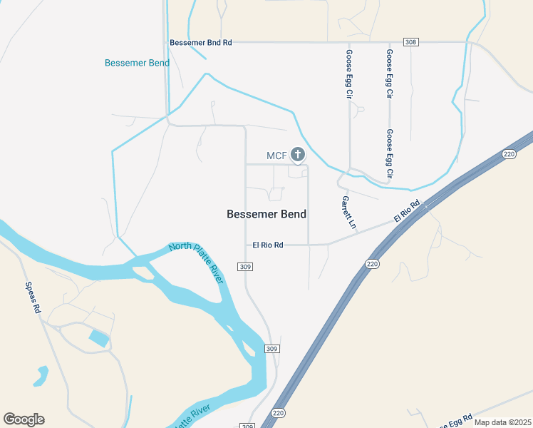 map of restaurants, bars, coffee shops, grocery stores, and more near in Bessemer Bend