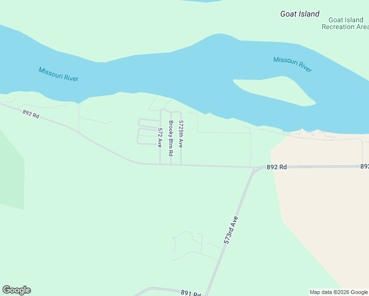 map of restaurants, bars, coffee shops, grocery stores, and more near 892nd Road in Wynot