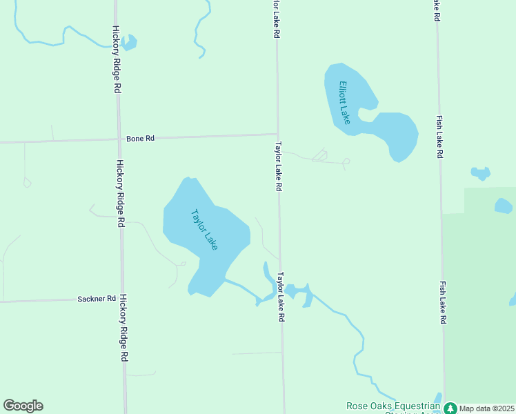 map of restaurants, bars, coffee shops, grocery stores, and more near 1786 Taylor Lake Road in Holly