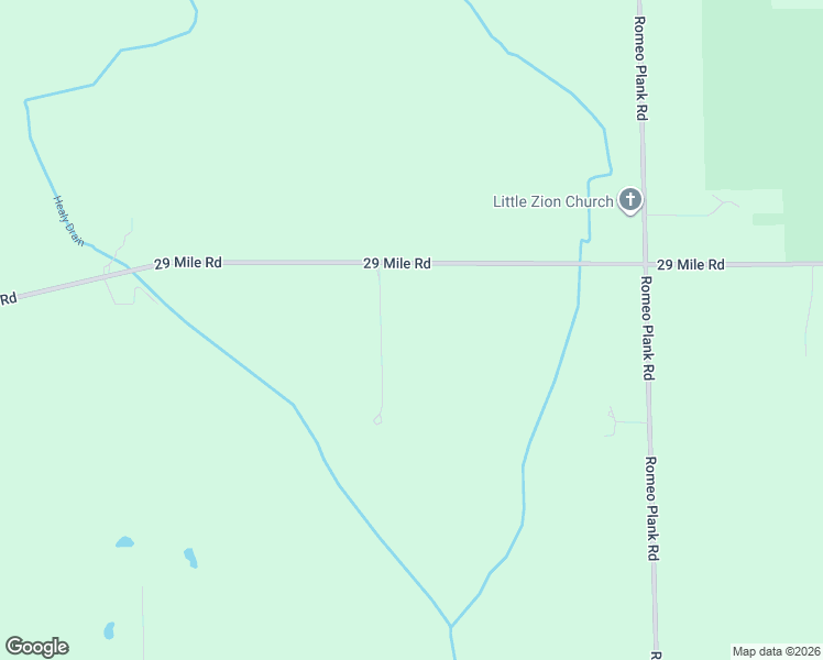 map of restaurants, bars, coffee shops, grocery stores, and more near 15850 29 Mile Road in Ray