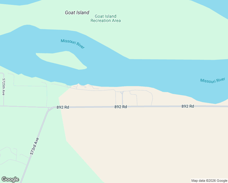 map of restaurants, bars, coffee shops, grocery stores, and more near 57337 Blue Ribbon Lane in Wynot