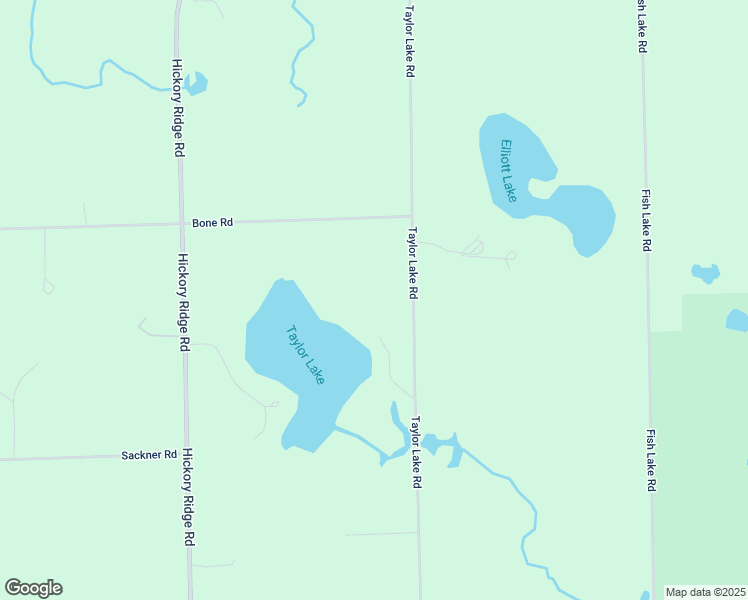 map of restaurants, bars, coffee shops, grocery stores, and more near 1786 Taylor Lake Road in Holly