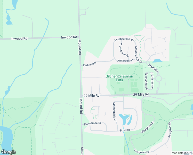map of restaurants, bars, coffee shops, grocery stores, and more near 63250 Mound Road in Washington
