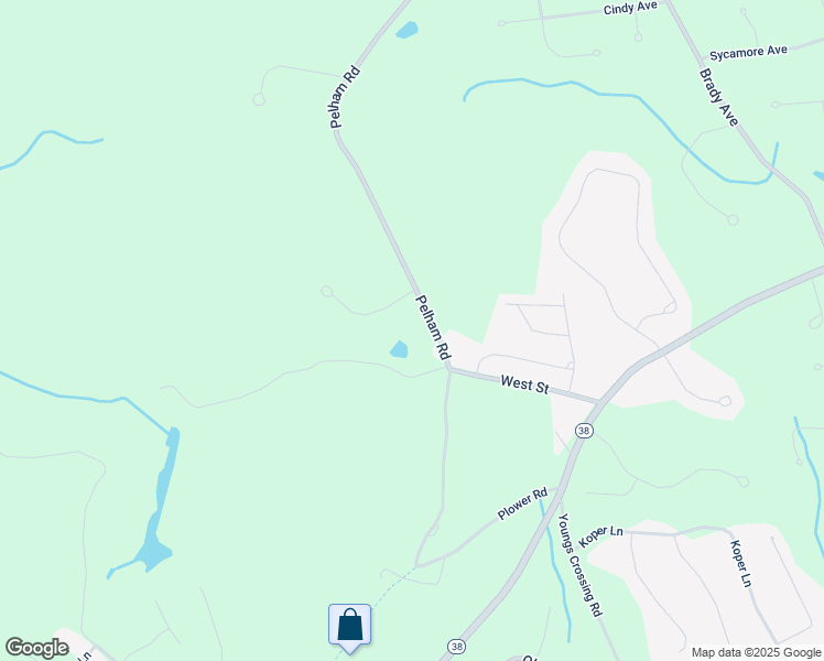 map of restaurants, bars, coffee shops, grocery stores, and more near 168 Pelham Road in Salem