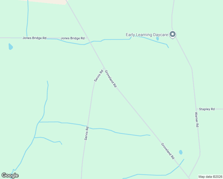 map of restaurants, bars, coffee shops, grocery stores, and more near 5338 Groveland Road in Geneseo