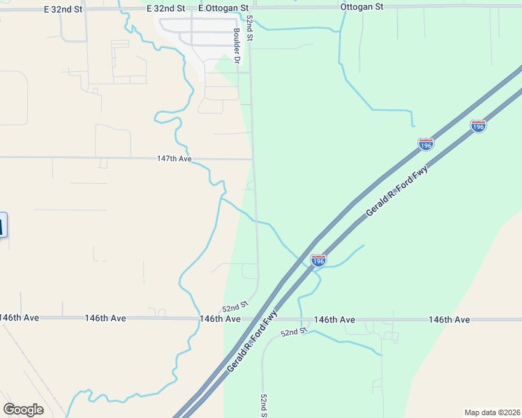 map of restaurants, bars, coffee shops, grocery stores, and more near 4677 52nd Street in Holland