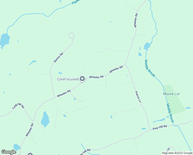 map of restaurants, bars, coffee shops, grocery stores, and more near 152 Wheeler Road in Hollis