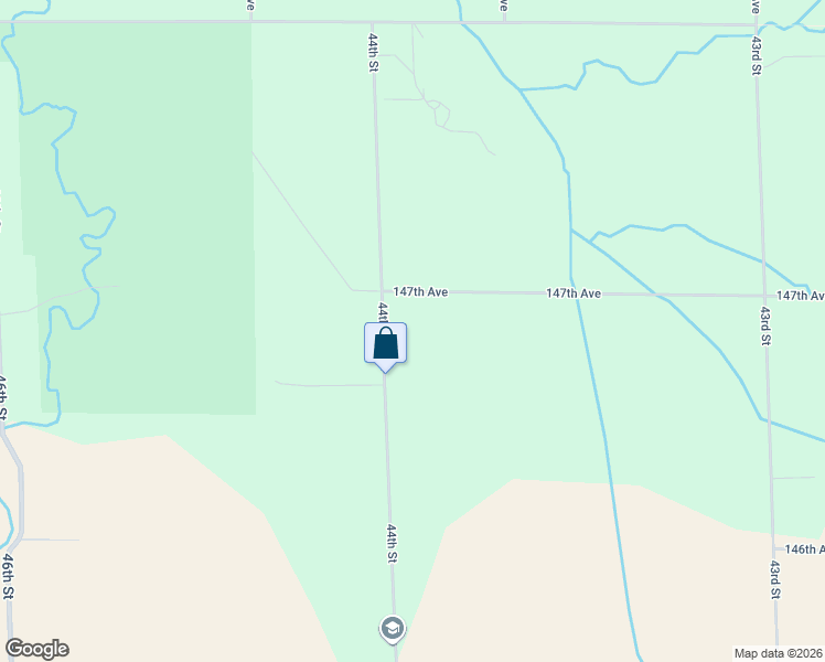 map of restaurants, bars, coffee shops, grocery stores, and more near 4450 147th Avenue in Holland