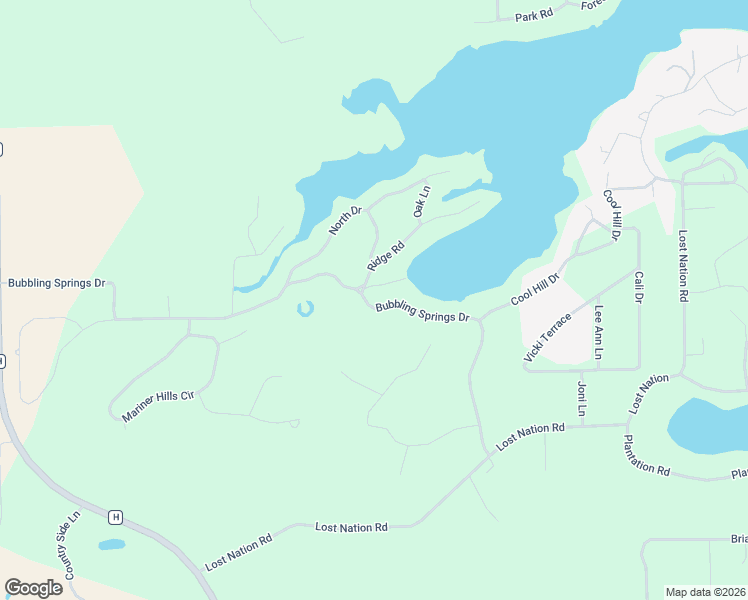 map of restaurants, bars, coffee shops, grocery stores, and more near W5764 Bubbling Springs Drive in Elkhorn