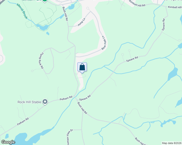 map of restaurants, bars, coffee shops, grocery stores, and more near 18 Speare Road in Hudson