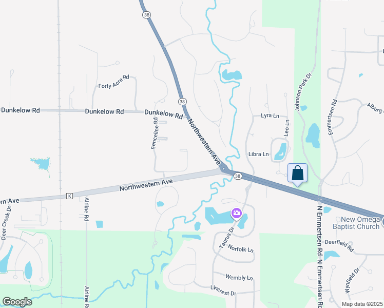 map of restaurants, bars, coffee shops, grocery stores, and more near 3245 Aspen Court in Caledonia