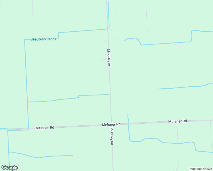 map of restaurants, bars, coffee shops, grocery stores, and more near 4760 McKinley Road in China Township