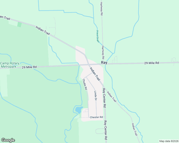 map of restaurants, bars, coffee shops, grocery stores, and more near 62915 Chubb Road in Ray