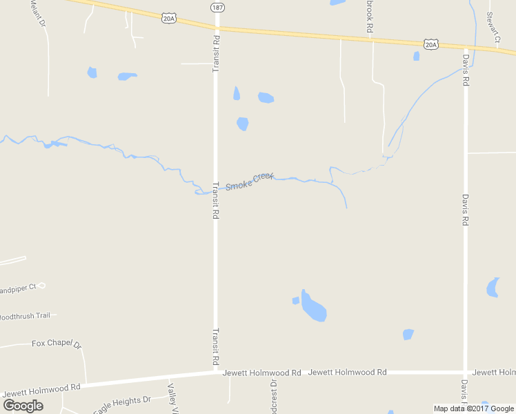 map of restaurants, bars, coffee shops, grocery stores, and more near 4551 Transit Road in Orchard Park