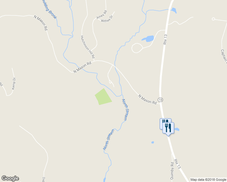 map of restaurants, bars, coffee shops, grocery stores, and more near 7 South Spaulding Brook Road in Brookline