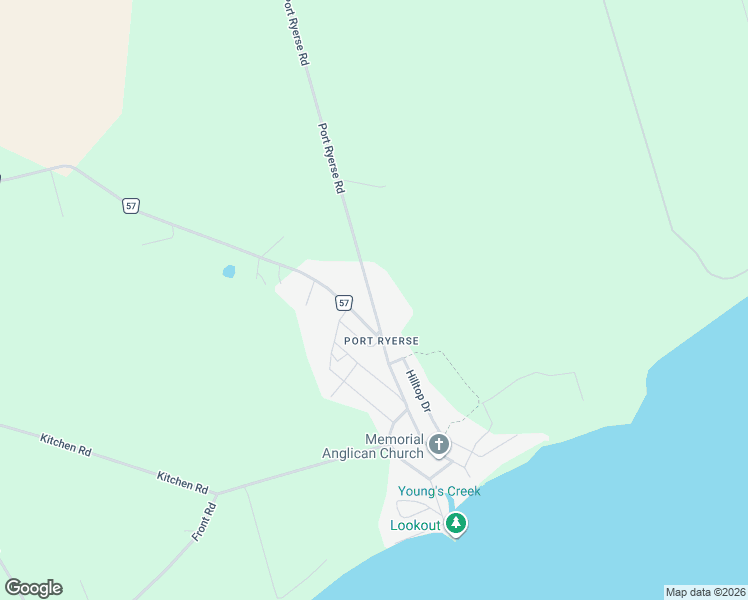 map of restaurants, bars, coffee shops, grocery stores, and more near 2 Port Ryerse Road in Simcoe