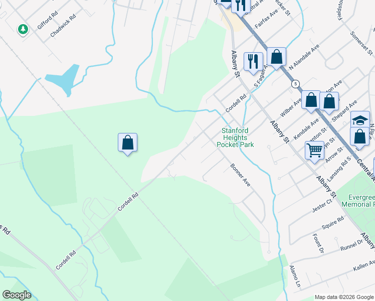 map of restaurants, bars, coffee shops, grocery stores, and more near 87 Fisler Avenue in Schenectady