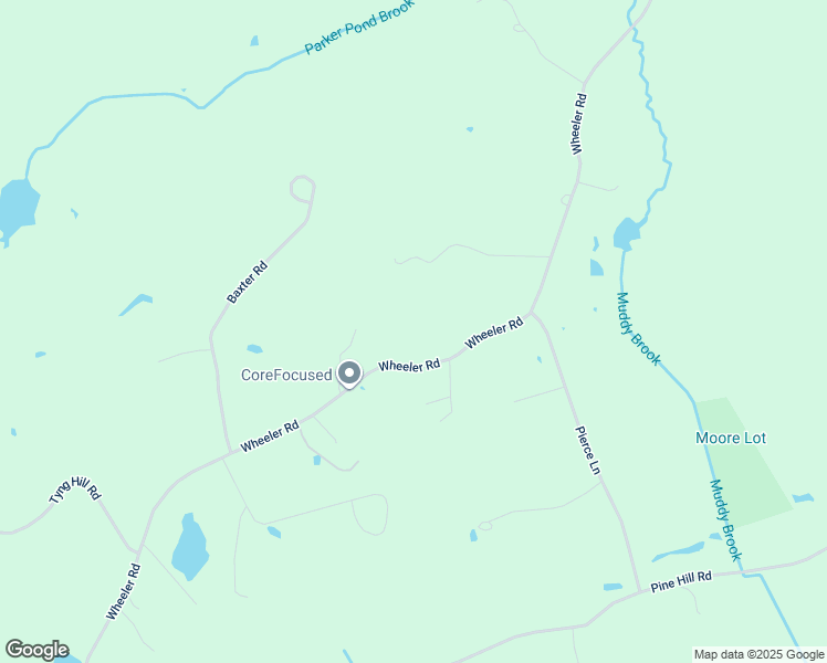 map of restaurants, bars, coffee shops, grocery stores, and more near 152 Wheeler Road in Hollis